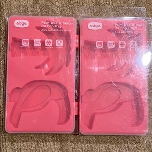 ~Edge~ Palm Tree & Toucan Ice Pop Tray